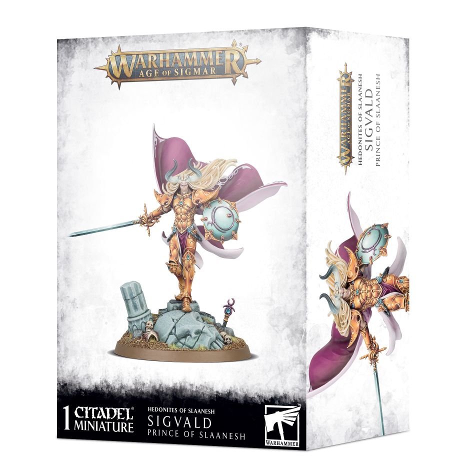Warhammer: Hedonites of Slaanesh - Sigvald, Prince of Slaanesh (ONLINE ORDER ONLY)