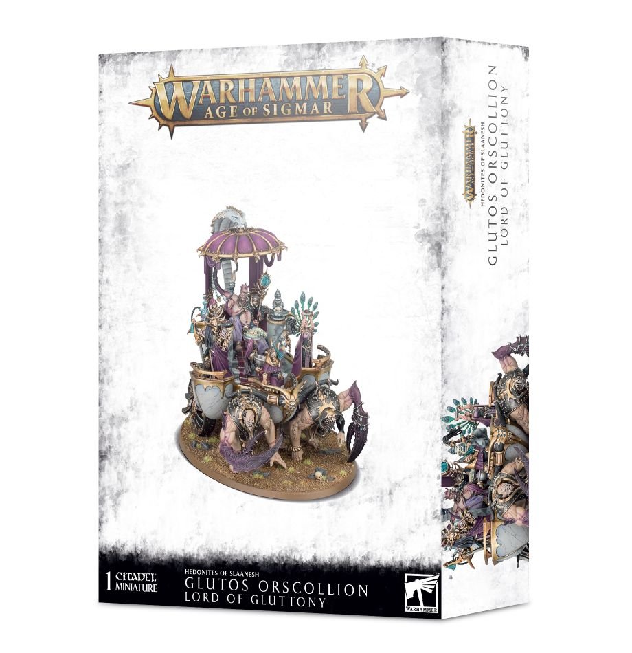 Warhammer: Hedonites of Slaanesh - Glutos Orscollion, Lord of Gluttony (ONLINE ORDER ONLY)