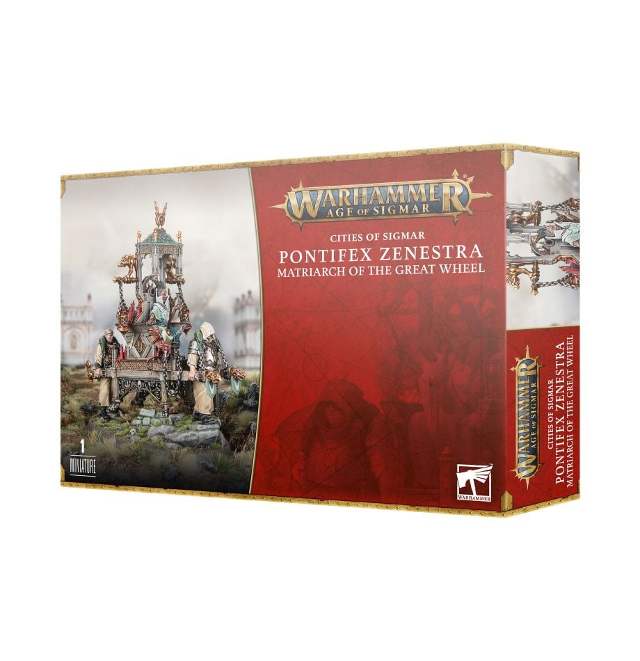 Warhammer: Cities of Sigmar - Pontifex Zenestra, Matriarch of The Great Wheel (ONLINE ORDER ONLY)
