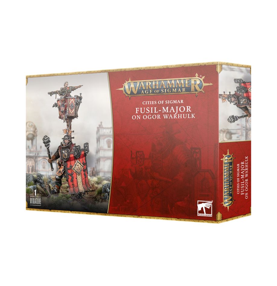 Warhammer: Age of Sigmar - Cities of Sigmar - Fusil-Major on Ogor Warhulk (Online Order Only)