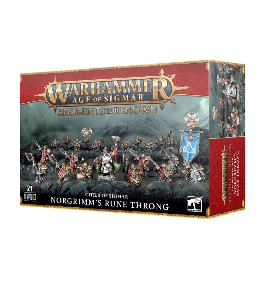 Warhammer: Cities of Sigmar - Norgrimm's Rune Throng (ONLINE ORDER ONLY)
