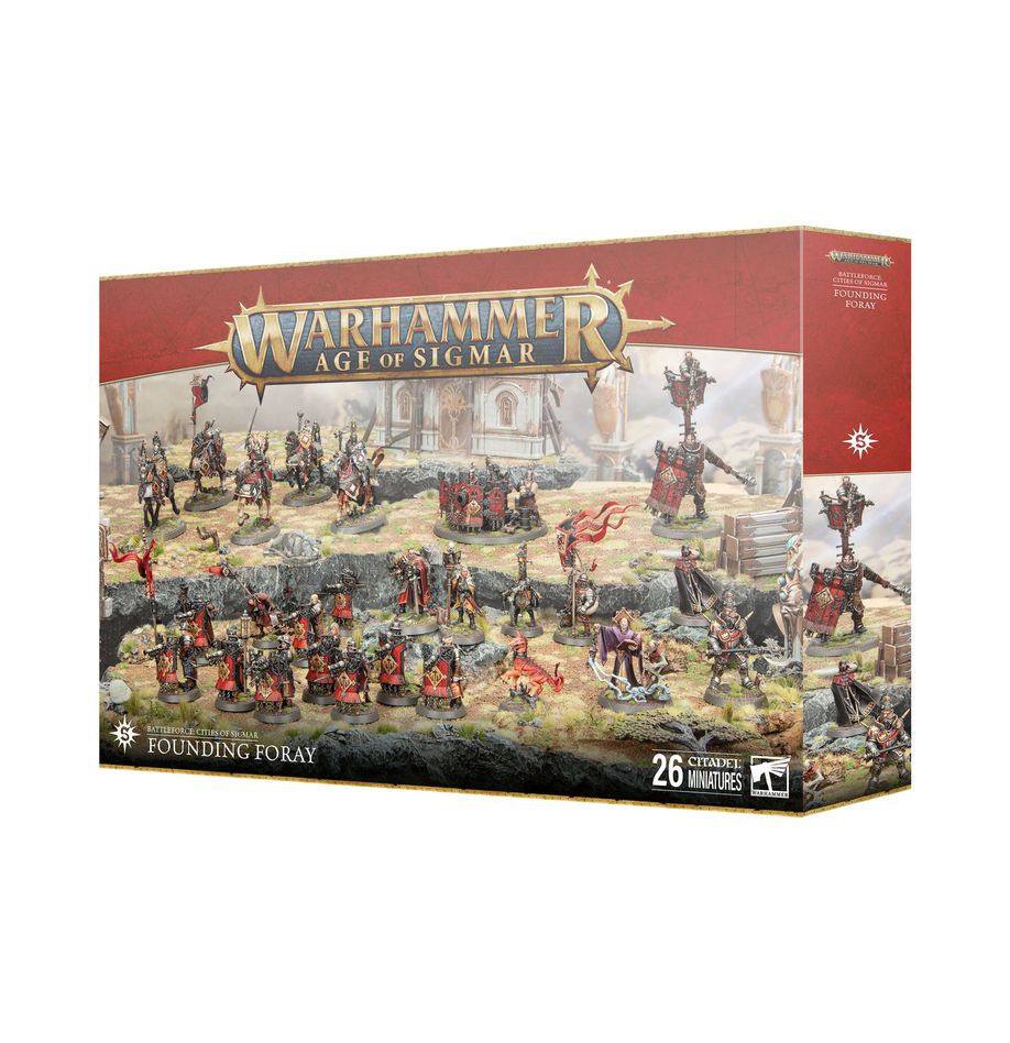Warhammer: Cities of Sigmar Battleforce - Founding Foray (ONLINE ORDER ONLY)