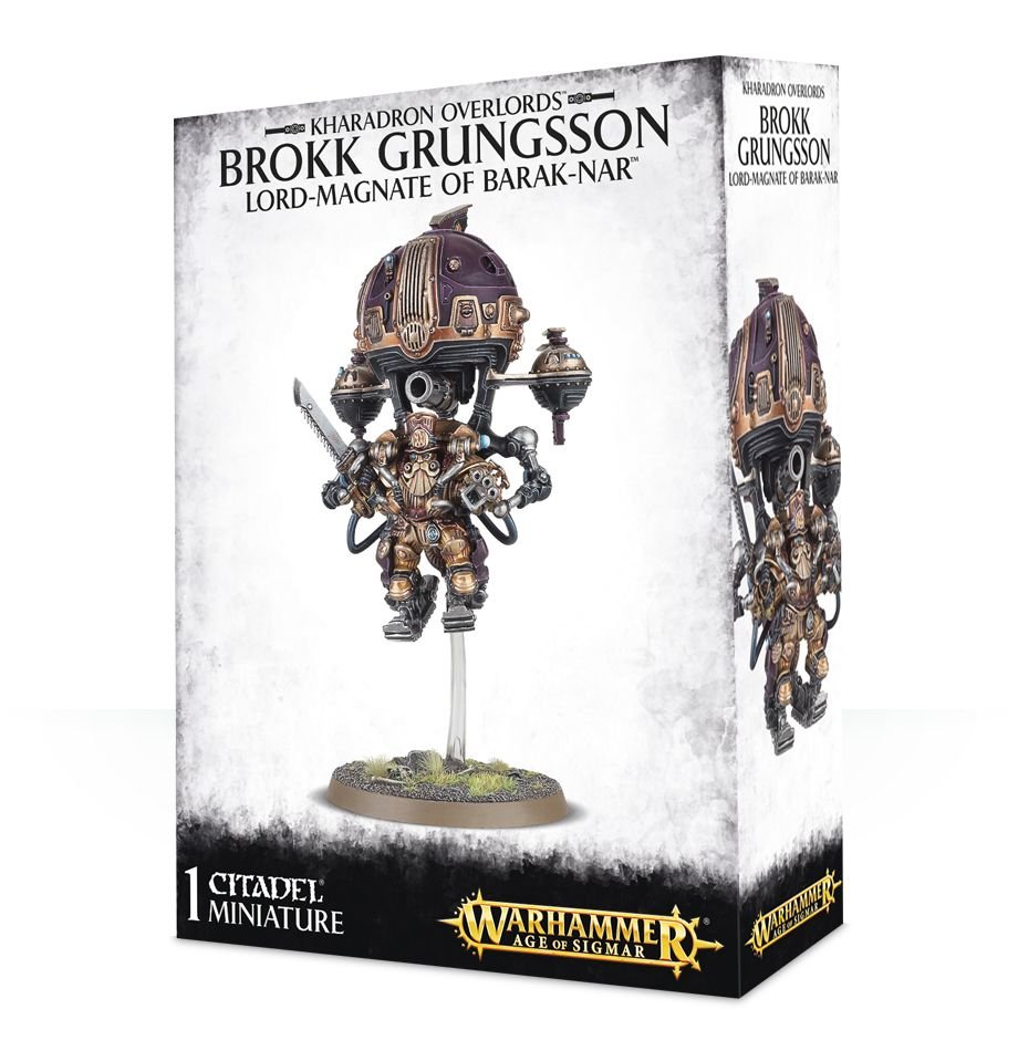 Warhammer: Kharadron Overlords - Brokk Grungsson, Lord-Magnate of Barak-Nar (ONLINE ORDER ONLY)