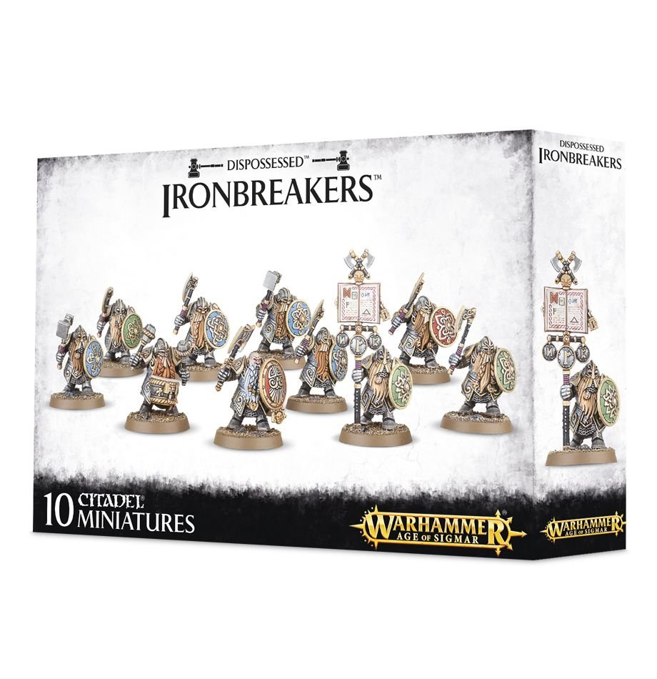 Warhammer: Cities of Sigmar - Ironbreakers/Irondrakes (ONLINE ORDER ONLY)