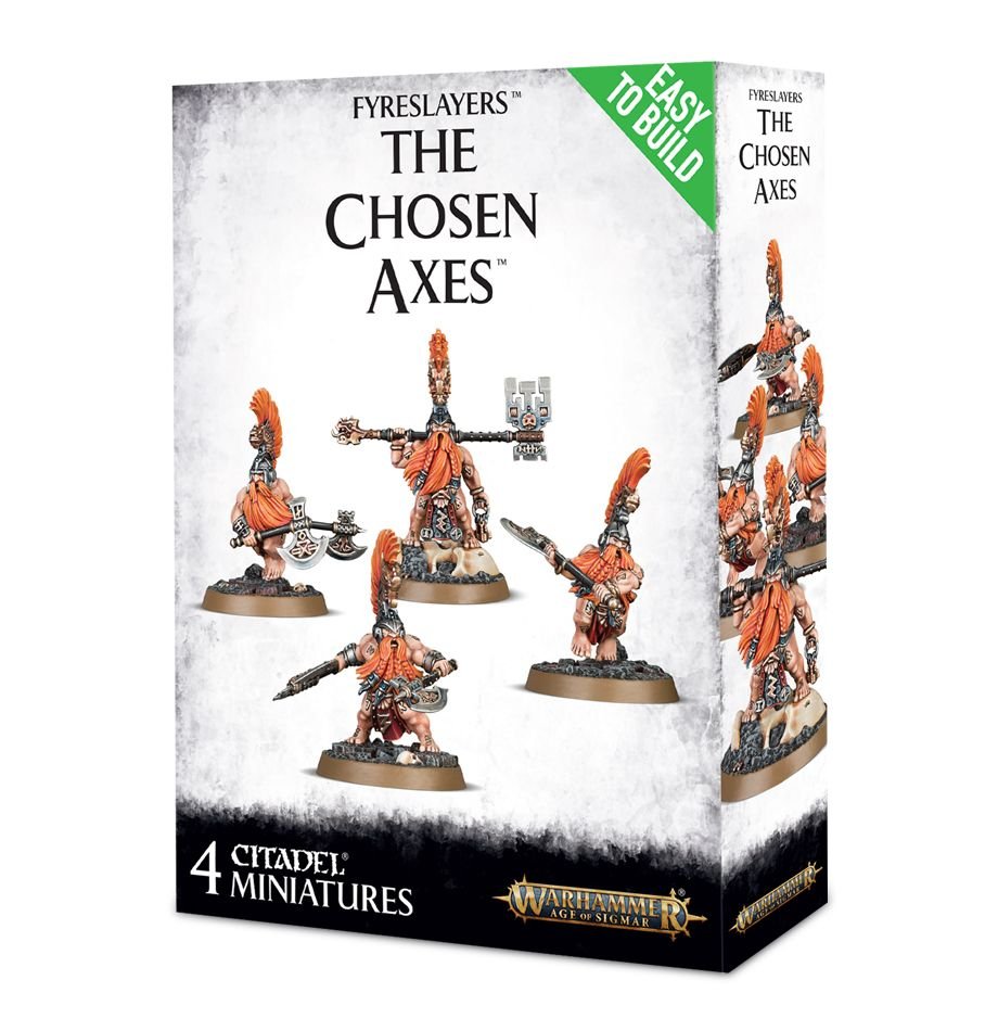 Warhammer: Fyreslayers - The Chosen Axes (ONLINE ORDER ONLY)