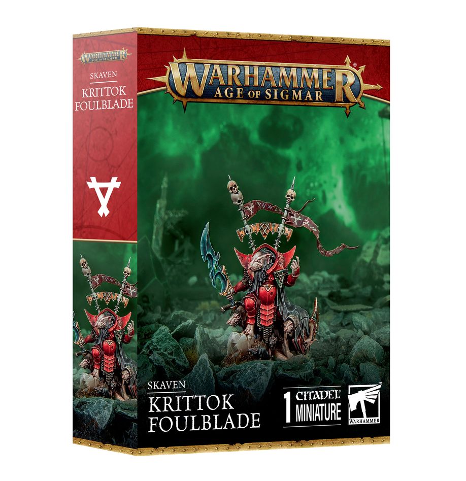 Warhammer: Skaven - Krittok Foulblade (ONLINE ORDER ONLY)