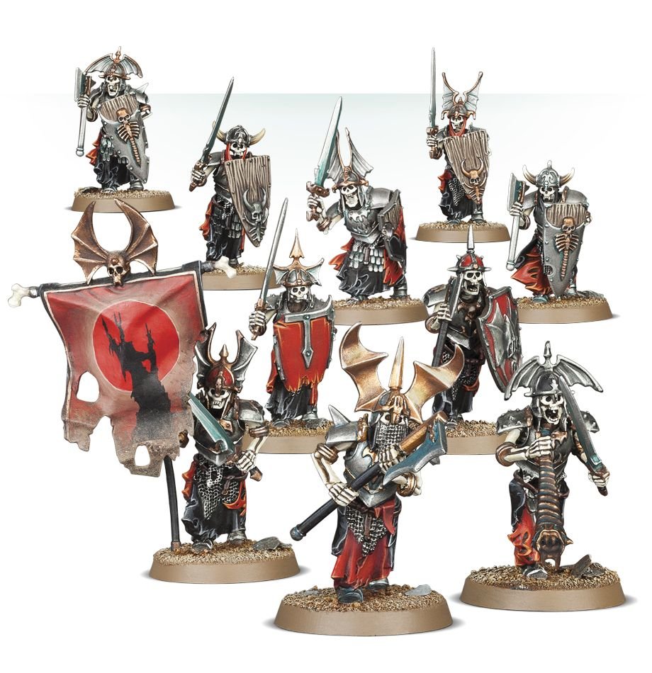 Warhammer: Legions of Nagash - Deathrattle Grave Guard (ONLINE ORDER ONLY)