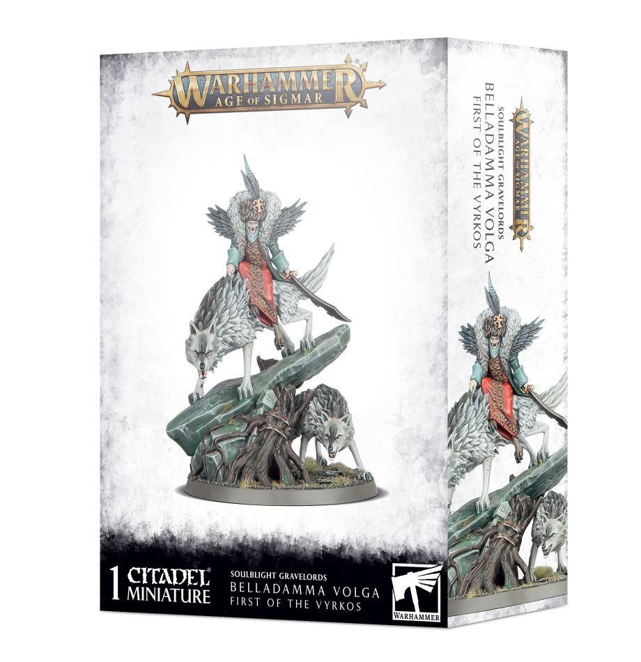 Warhammer: Soulblight Gravelords - Belladamma Volga, First of the Vyrkos (ONLINE ORDER ONLY)