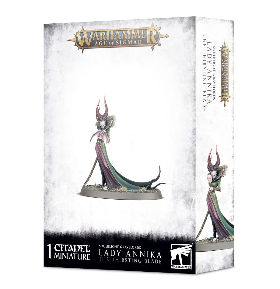 Warhammer: Soulblight Gravelords - Lady Annika, The Thirsting Blade (ONLINE ORDER ONLY)