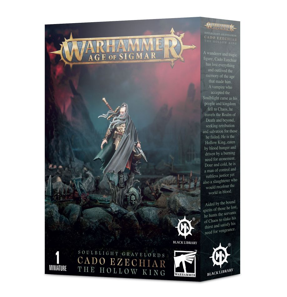 Warhammer: Soulblight Gravelords - Cado Ezechiar - The Hollow King (ONLINE ORDER ONLY)