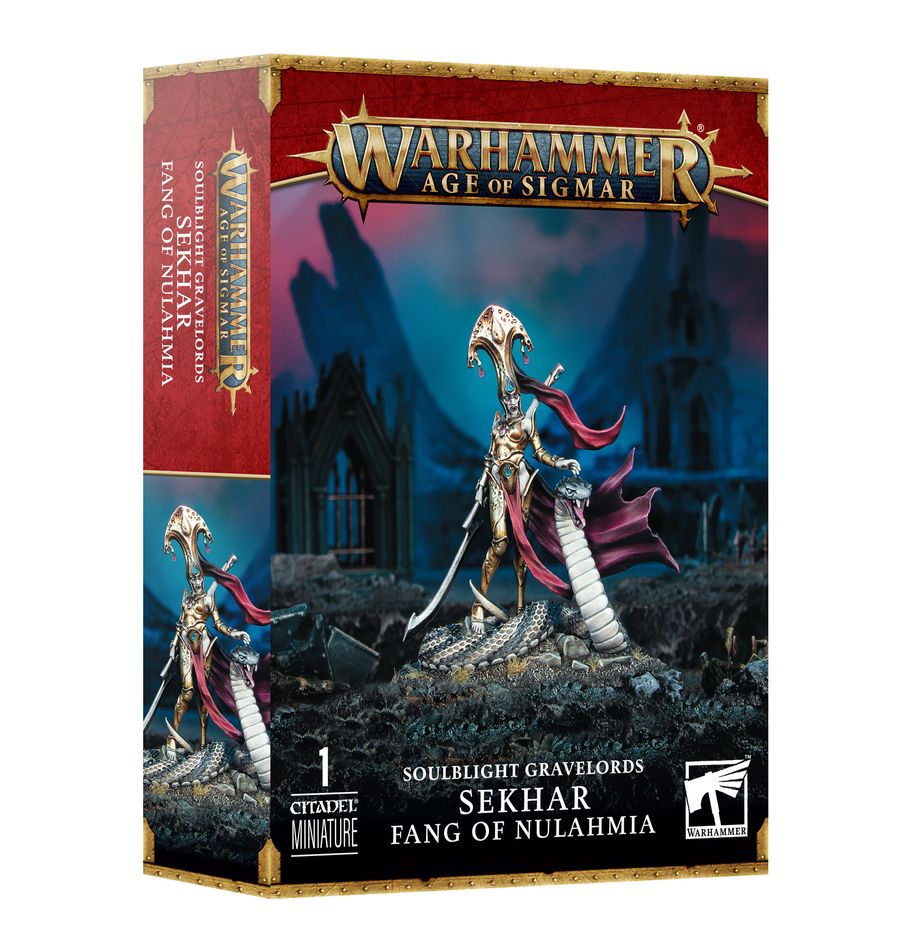 Warhammer: Soulblight Gravelords - Sekhar, Fang of Nulahmia (ONLINE ORDER ONLY)