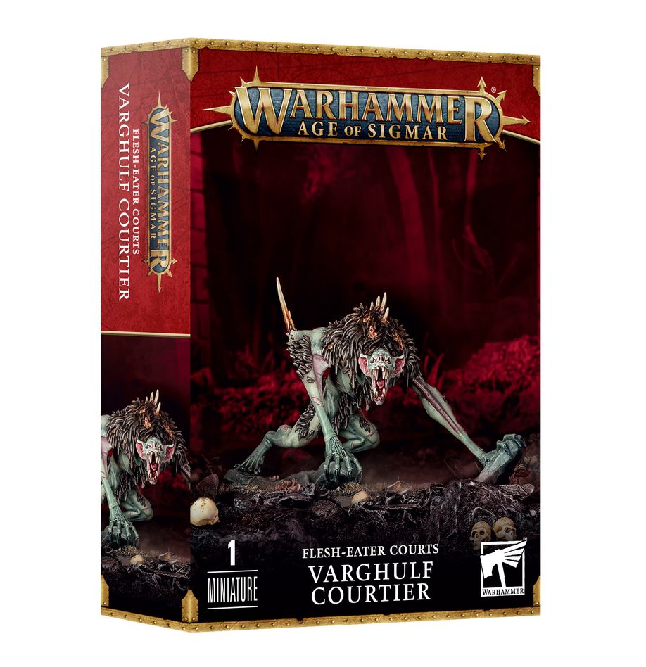 Age of Sigmar: Flesh-eater Courts - Varghulf Courtier