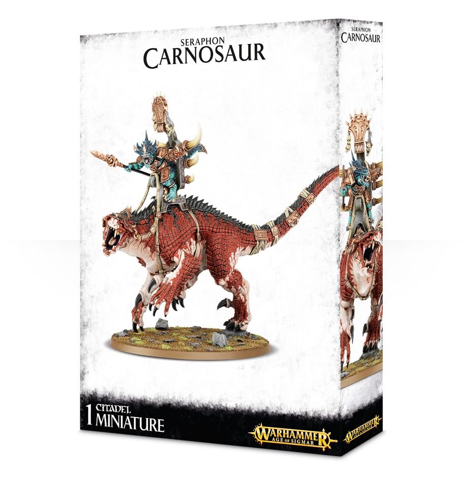 Warhammer: Seraphon - Saurus Oldblood On Carnosaur (ONLINE ORDER ONLY)