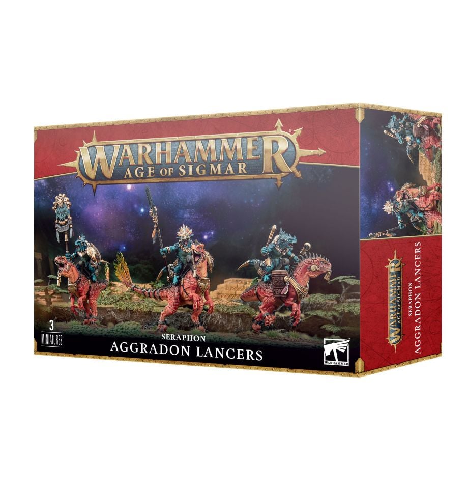 Warhammer: Seraphon - Aggradon Lancers (ONLINE ORDER ONLY)