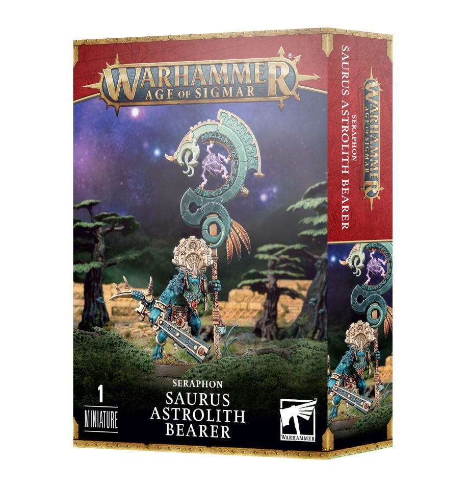 Warhammer: Seraphon - Saurus Astrolith Bearer (ONLINE ORDER ONLY)