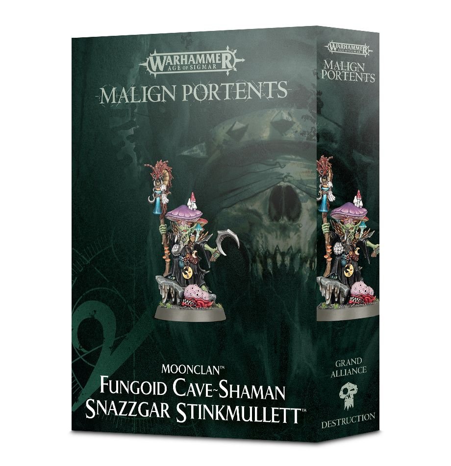 Warhammer: Gloomspite Gitz - Fungoid Cave-Shaman Snazzgar Stinkmullett (ONLINE ORDER ONLY)
