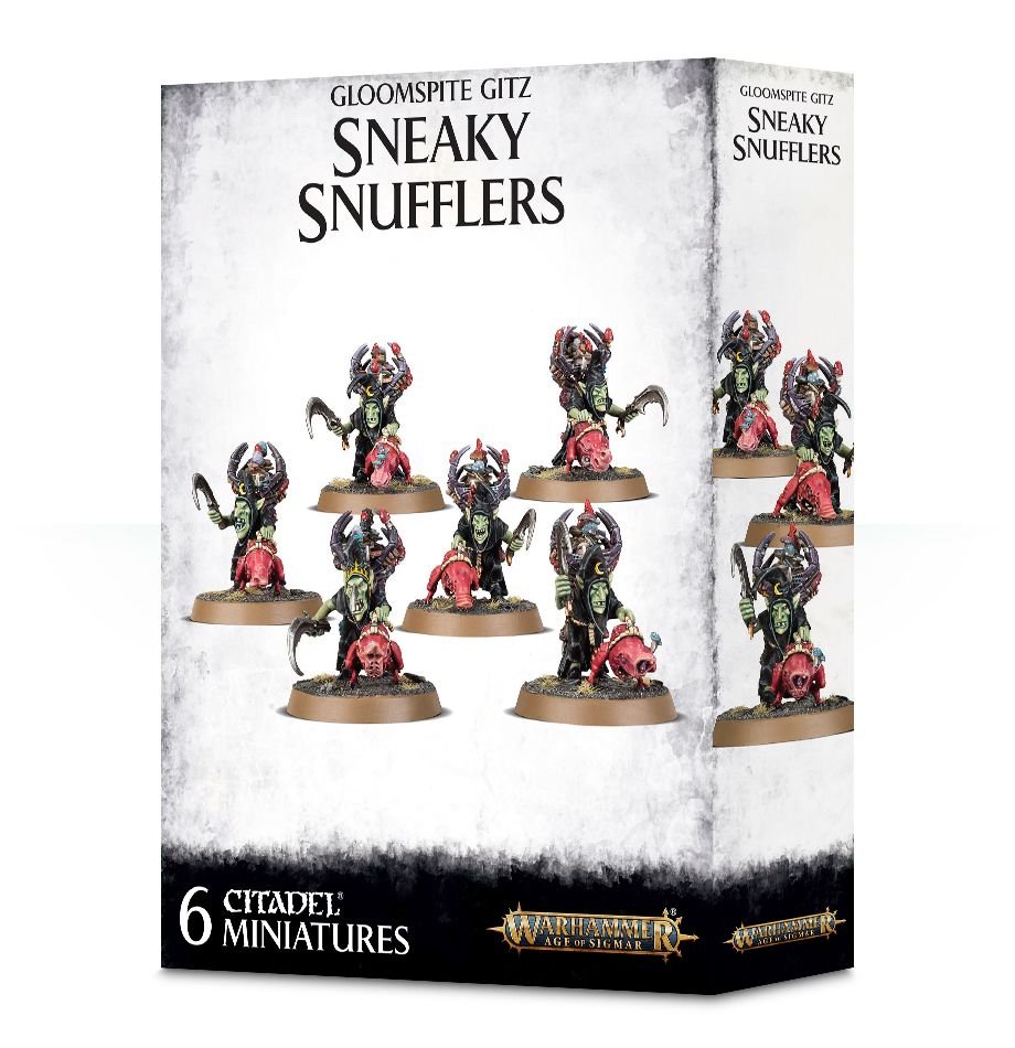 Warhammer: Gloomspite Gitz - Sneaky Snufflers (ONLINE ORDER ONLY)