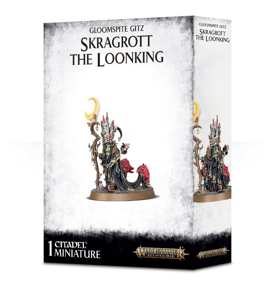 Warhammer: Gloomspite Gitz - Skragrott the Loonking (ONLINE ORDER ONLY)