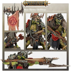 Warhammer: Age of Sigmar - Orruk Warclans - Man-Skewer Boltboyz (Online Order Only)