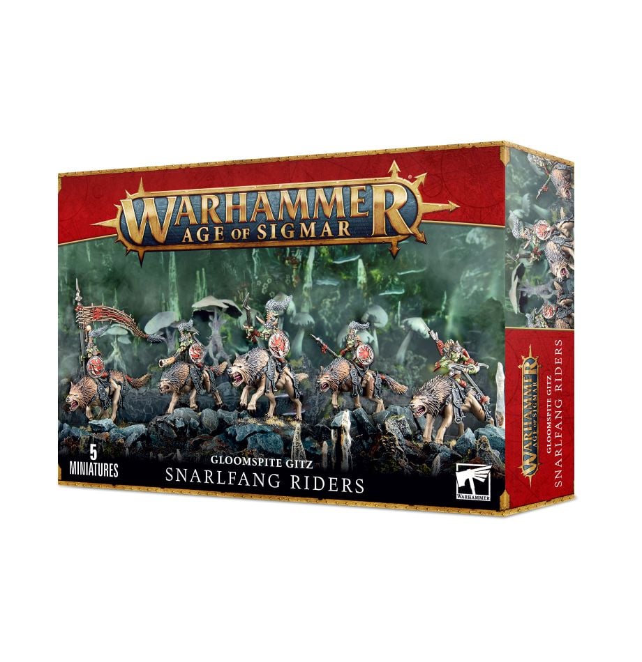 Warhammer: Gloomspite Gitz - Snarlfang Riders (ONLINE ORDER ONLY)
