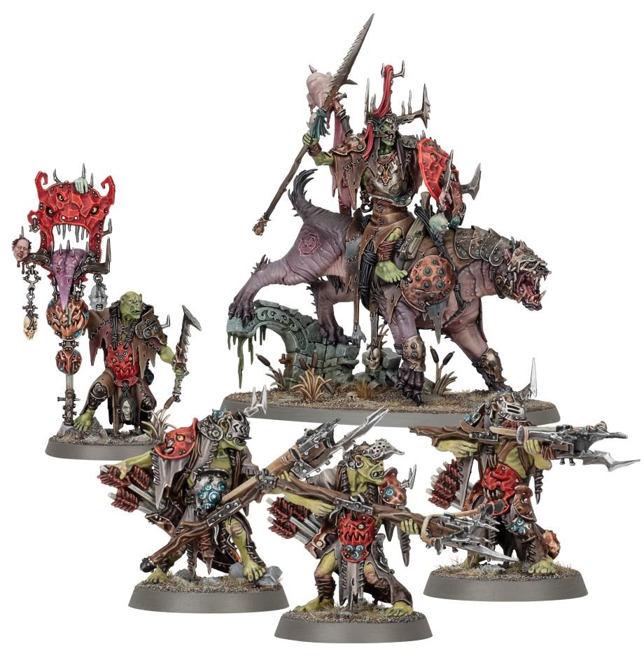 Warhammer: Orruk Warclans - Kruleboyz Boss-Krew (ONLINE ORDER ONLY)