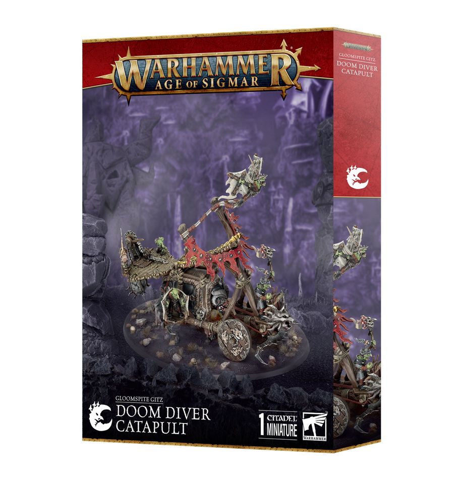 Warhammer Age of Sigmar: Gloomspite Gitz - Doom Diver Catapult (ONLINE ORDER ONLY)