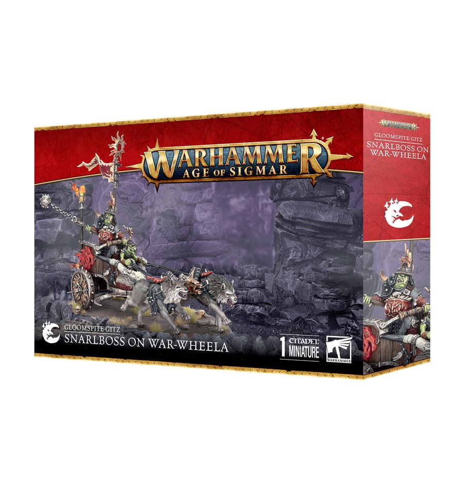 Age of Sigmar: Gloomspite Gitz - Snarlboss on War-Wheela