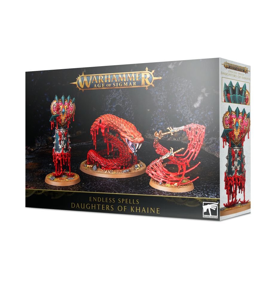 Warhammer: Daughters of Khaine - Endless Spells (ONLINE ORDER ONLY)