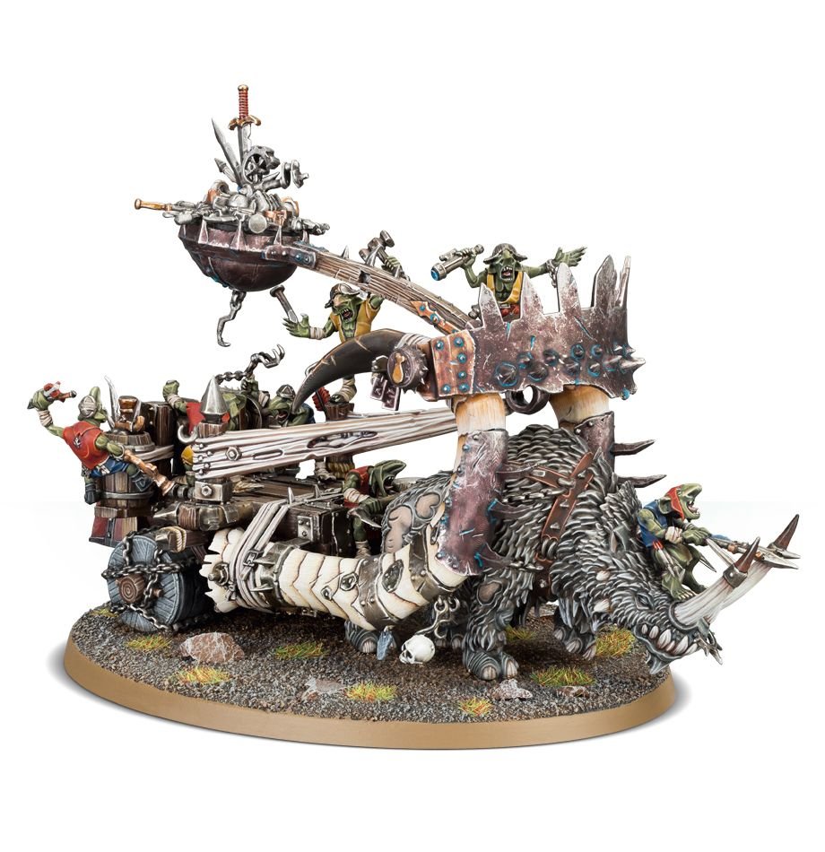 Warhammer: Ogor Mawtribes - Gnoblar Scraplauncher/Ironblaster (ONLINE ORDER ONLY)