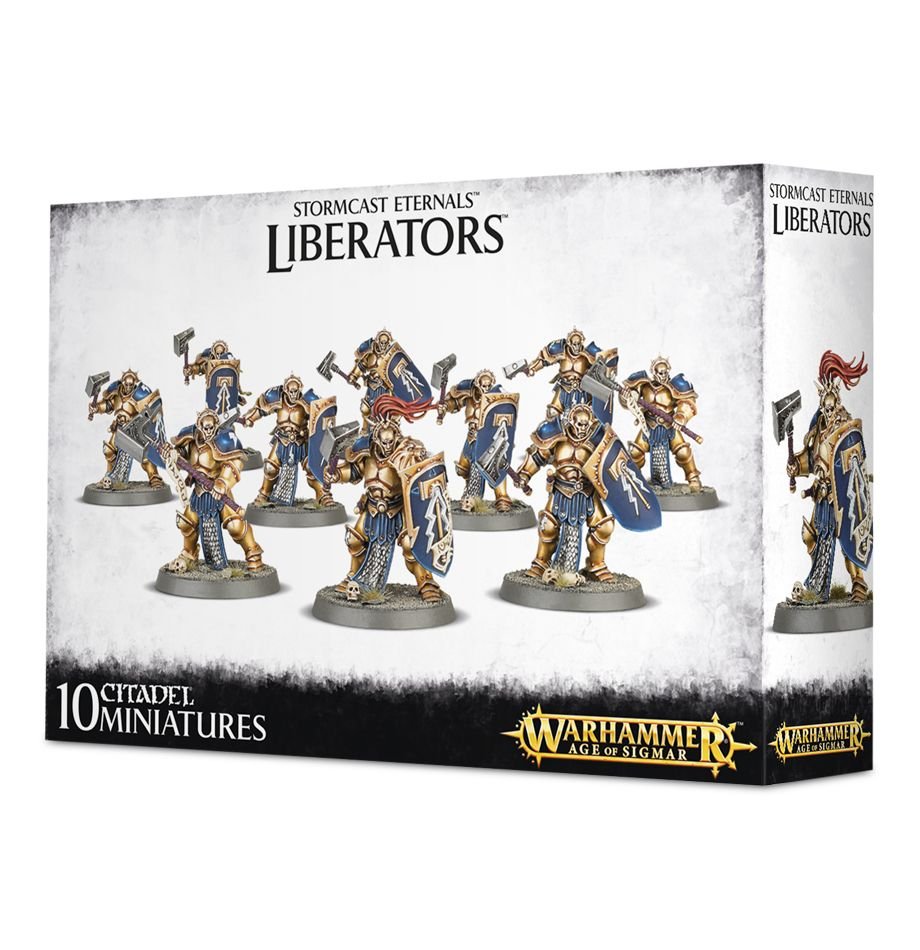 Warhammer: Stormcast Eternals - Liberators (ONLINE ORDER ONLY)