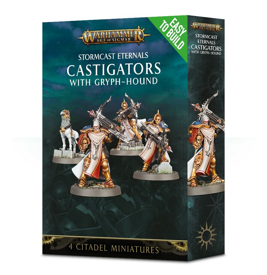 Warhammer: Stormcast Eternals - Castigators with Gryph-hound (ONLINE ORDER ONLY)