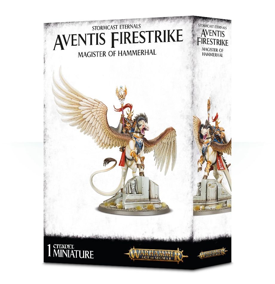 Warhammer: Stormcast Eternals - Aventis Firestrike Magister of Hammerhal (ONLINE ORDER ONLY)