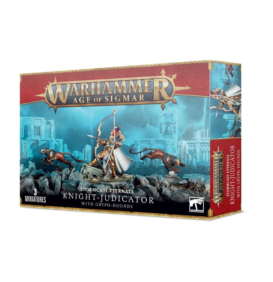 Warhammer: Stormcast Eternals - Knight-Judicator with Gryph-hounds (ONLINE ORDER ONLY)