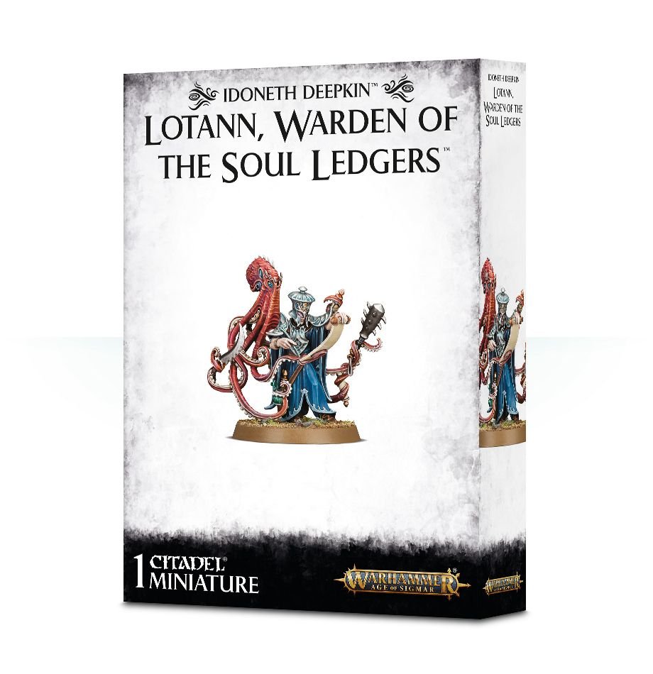 Warhammer: Idoneth Deepkin - Lotann, Warden of the Soul Ledgers (ONLINE ORDER ONLY)
