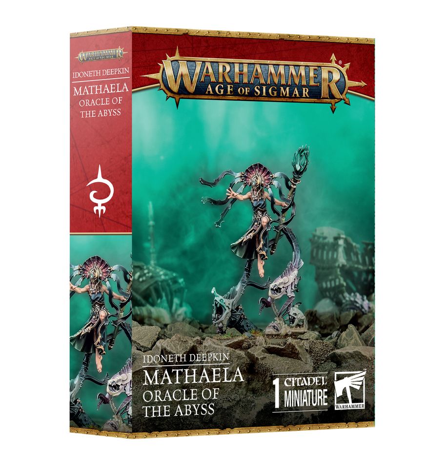 Age of Sigmar: Idoneth Deepkin - Mathaela, Oracle of the Abyss (ONLINE ORDER ONLY)