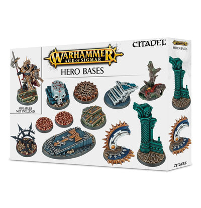 Warhammer Age of Sigmar - Hero Bases (ONLINE ORDER ONLY)