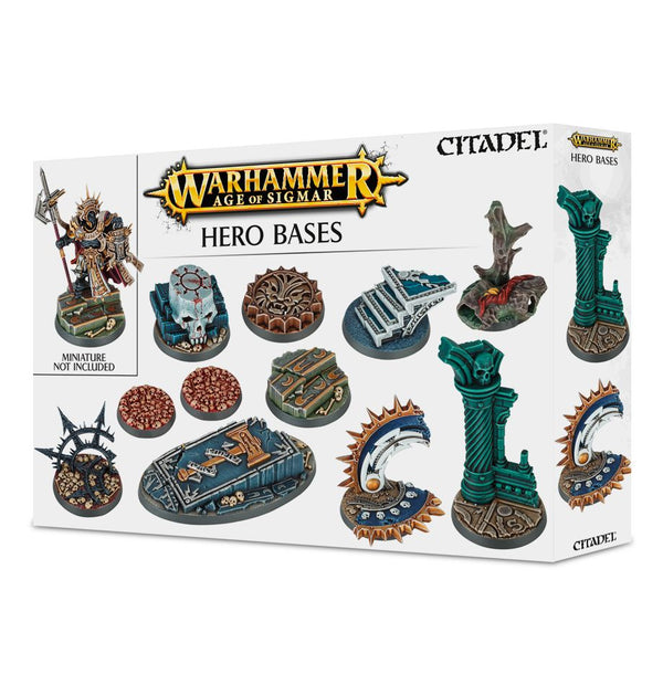 Warhammer Age of Sigmar - Hero Bases (ONLINE ORDER ONLY)