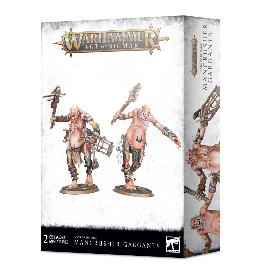 Warhammer: Sons of Behemat - Mancrusher Gargants (ONLINE ORDER ONLY)