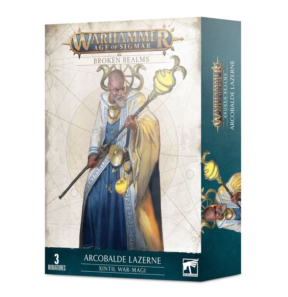 Warhammer: Broken Realms - Arcobalde Lazerne – Xintil War-Magi (ONLINE ORDER ONLY)