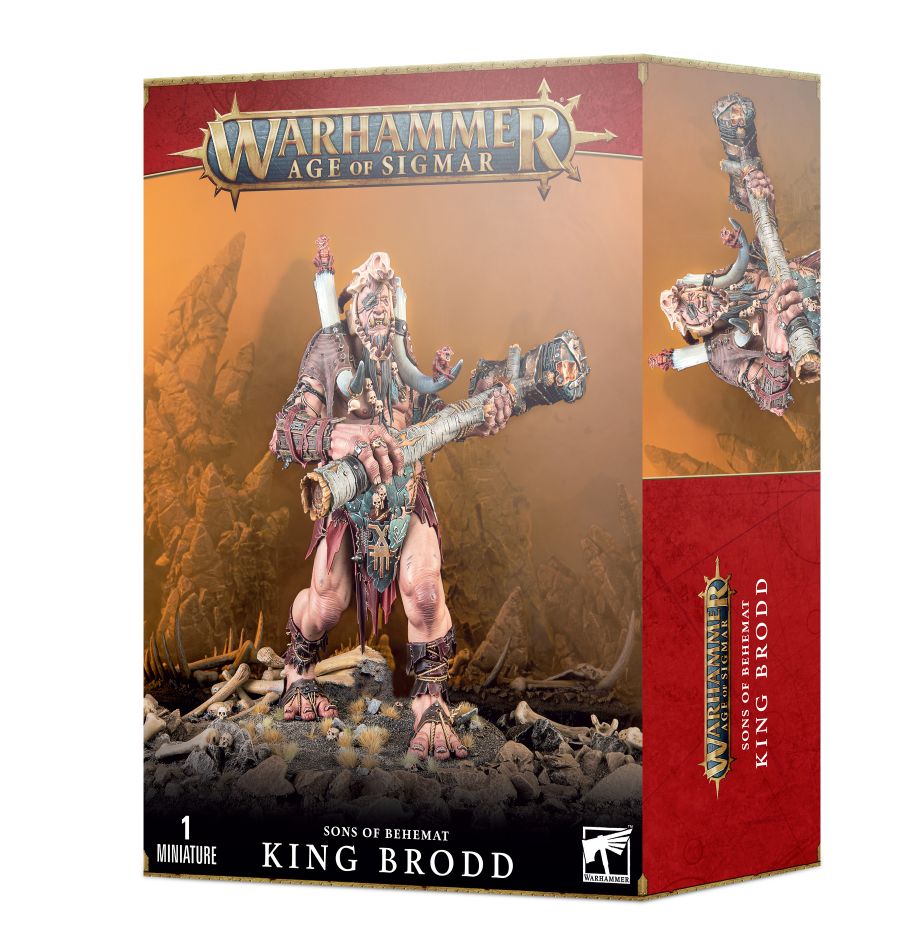 Warhammer: Sons of Behemat - King Brodd (ONLINE ORDER ONLY)