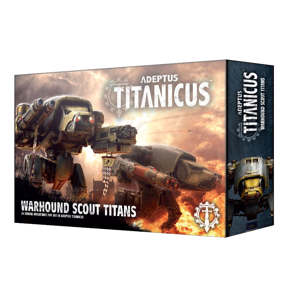 Adeptus Titanicus - Warhound Scout Titans (ONLINE ORDER ONLY)