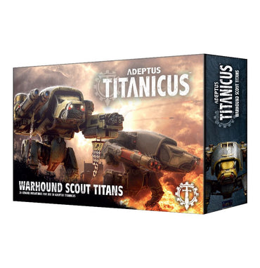 Adeptus Titanicus - Warhound Scout Titans (ONLINE ORDER ONLY)