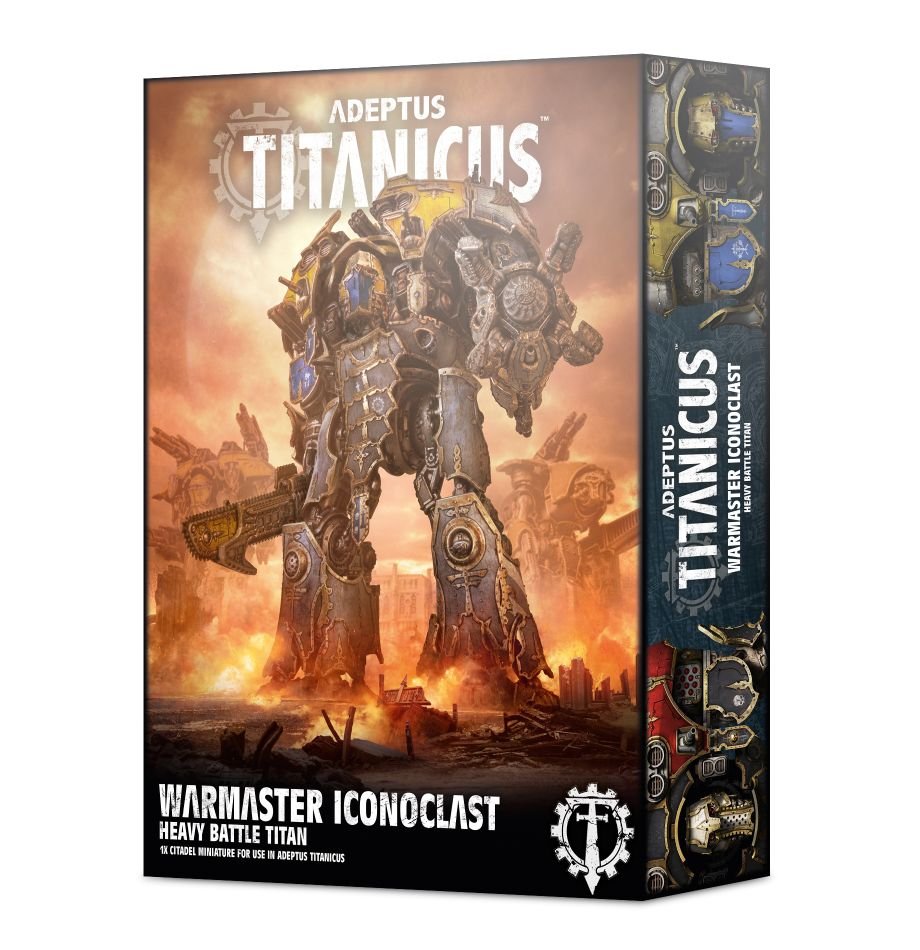 Adeptus Titanicus - Warmaster Iconoclast Heavy Battle Titan (ONLINE ORDER ONLY)