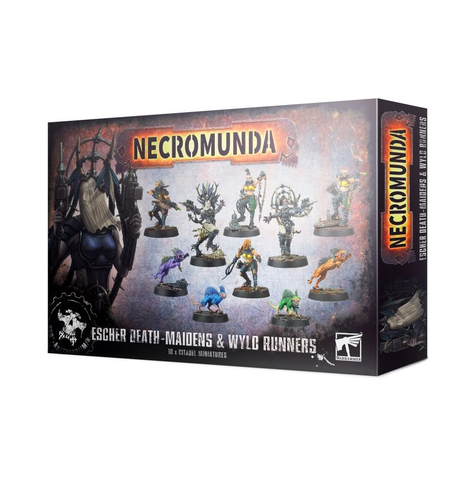 Necromunda: Escher Death-maidens and Wyld Runners (ONLINE ORDER ONLY)