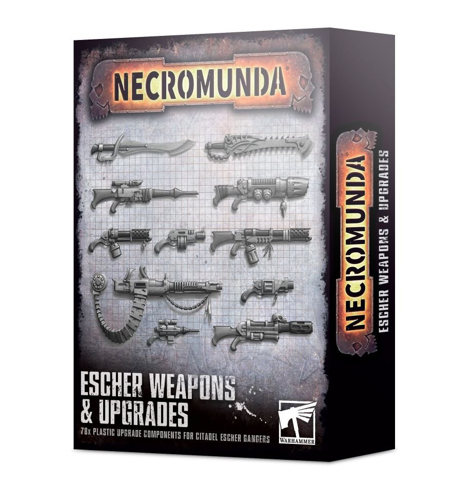 Necromunda: Escher Weapons & Upgrades (ONLINE ORDER ONLY)