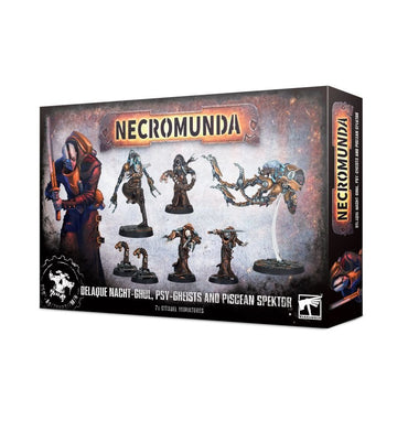 Necromunda: Delaque Nacht-Ghul, Psy-Gheists and Piscean Spektor (ONLINE ORDER ONLY)