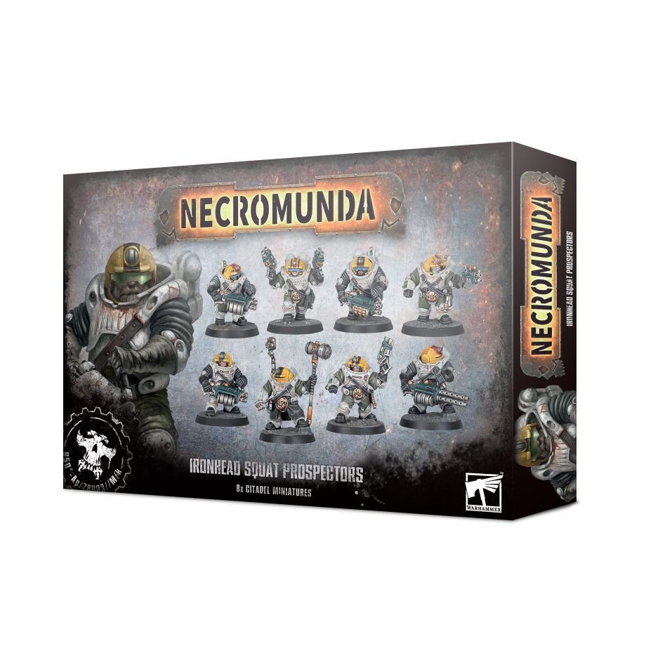 Necromunda: Ironhead Squat Prospectors Gang (ONLINE ORDER ONLY)