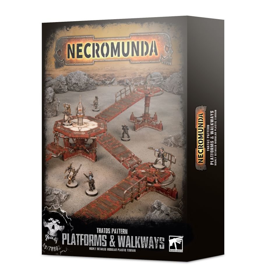 Necromunda: Thatos Pattern - Platforms & Walkways (ONLINE ORDER ONLY)