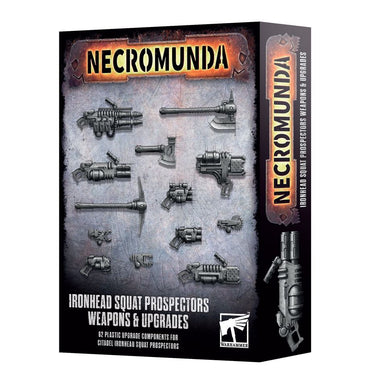 Necromunda: Ironhead Squat Prospectors Weapons & Upgrades (ONLINE ORDER ONLY)