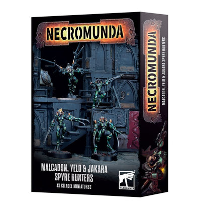 Necromunda: Malcadon, Yeld, & Jakara Spyre Hunters (ONLINE ORDER ONLY)